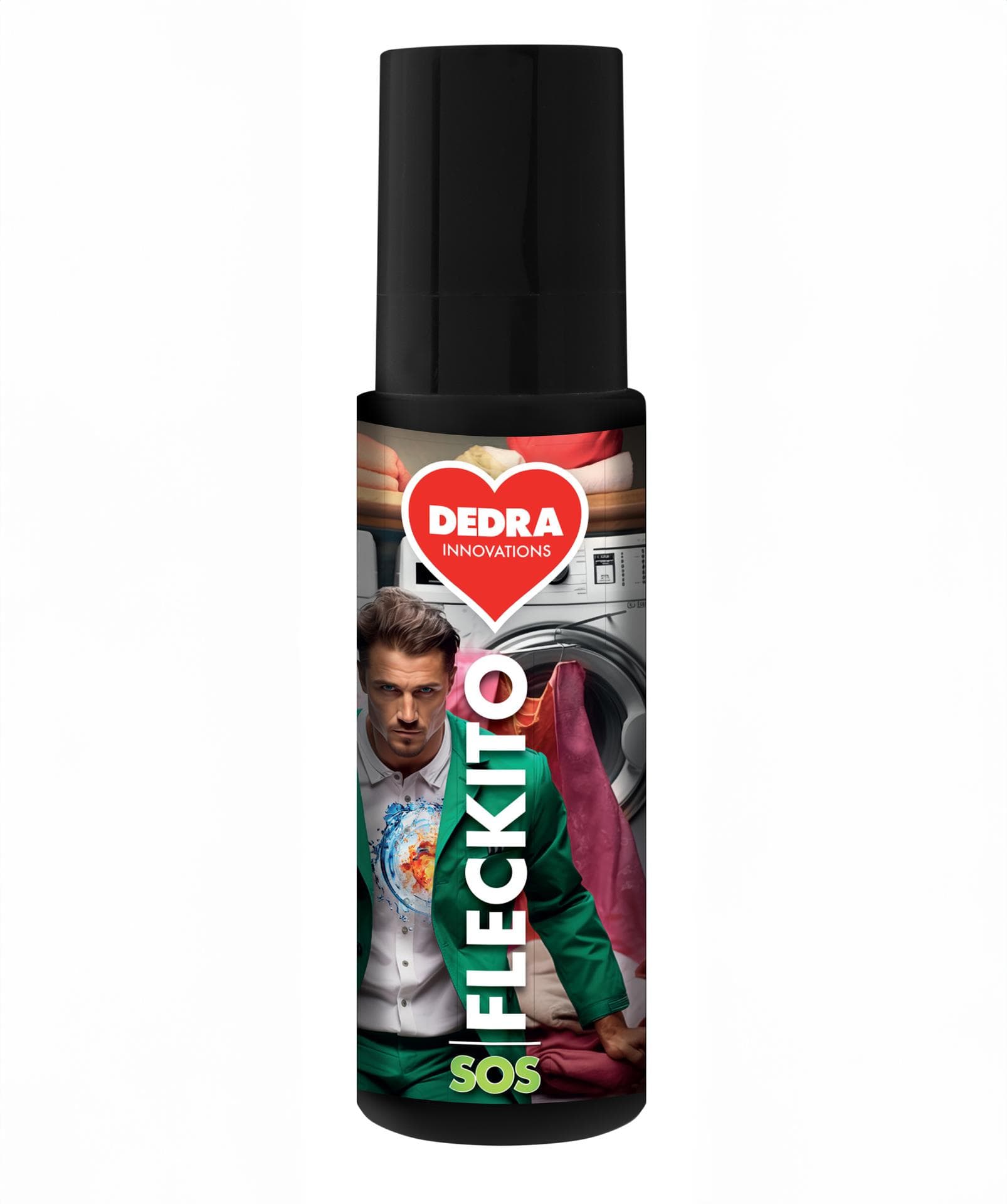 FLECKITO | 1minutový sprej na skvrny | S.O.S | rychlá pomoc vždy po ruce | 100 ml