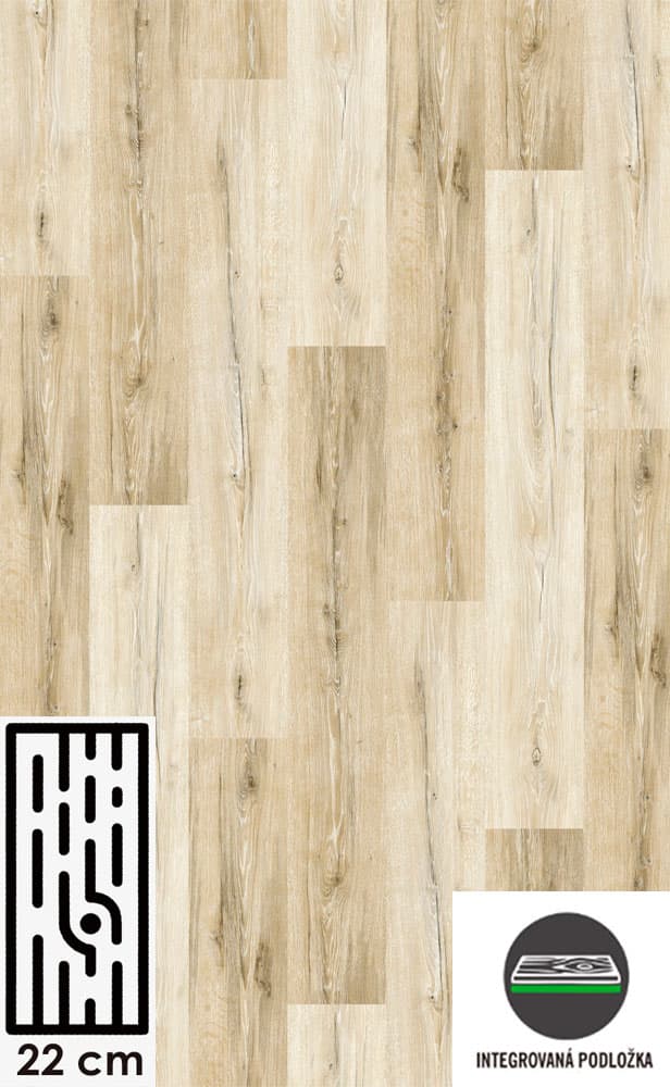 Vinylová podlaha - Dub Sonoma