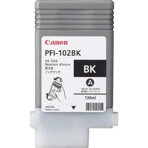Canon PFI-102BK inkoustová náplň Originální Černá 0895B001