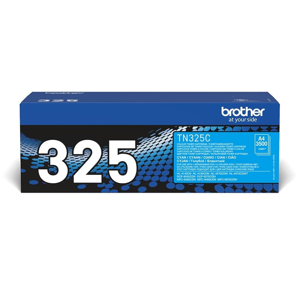 Brother TN-325C tonerová náplň 1 kusů Originální Azurová TN325C
