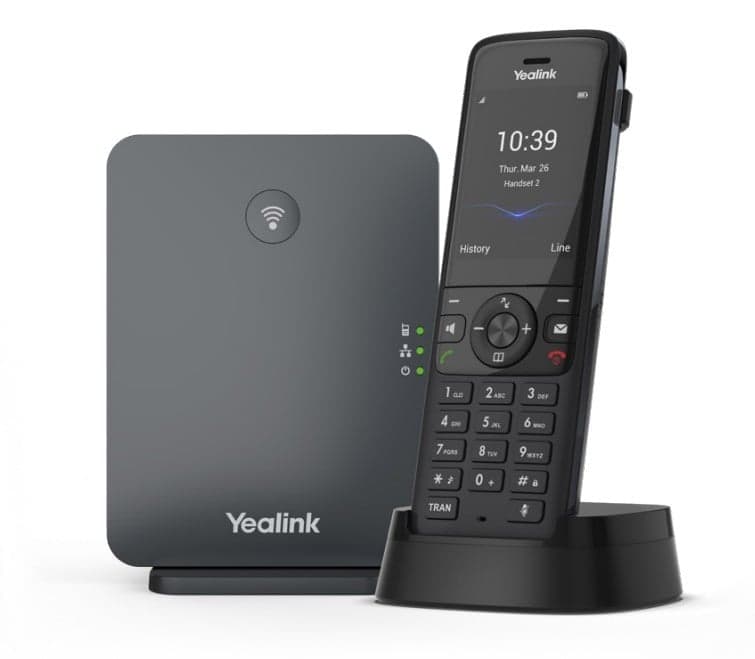 Yealink W78P IP telefon Černá TFT 1302026