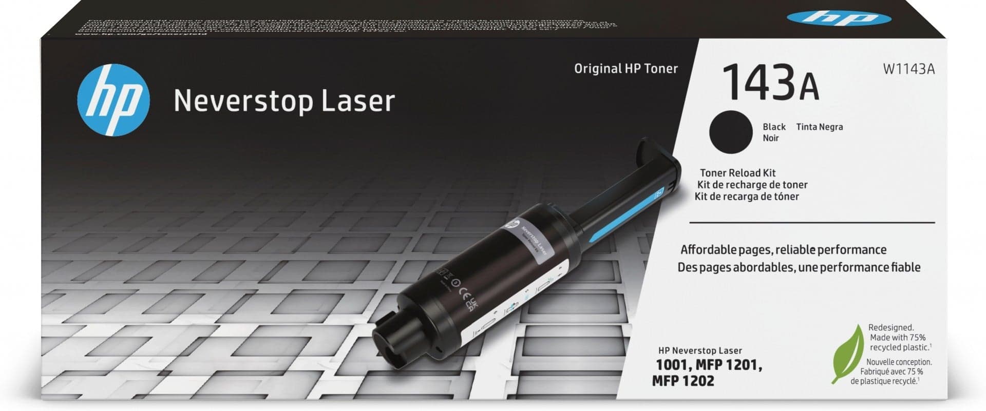 HP 143A originální toner - černý (W1143A) W1143A