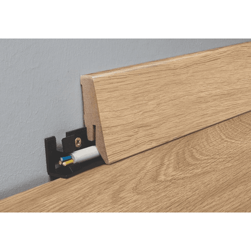 Lišta soklová Naturel hnědá, MDF, délka 260 cm, L58C8465