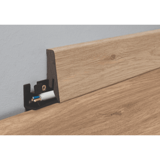 Lišta soklová Naturel hnědá, MDF, délka 260 cm, L58C8471