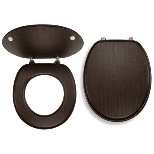 Wc prkénko Novaservis MDF dýhované dřevo WC/WENGE