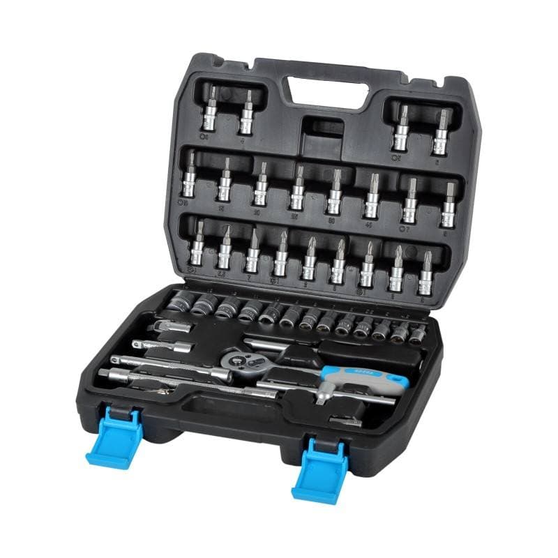 Gola sada, 46 ks, 1/4", plastový obal, CrV, PROLINE
