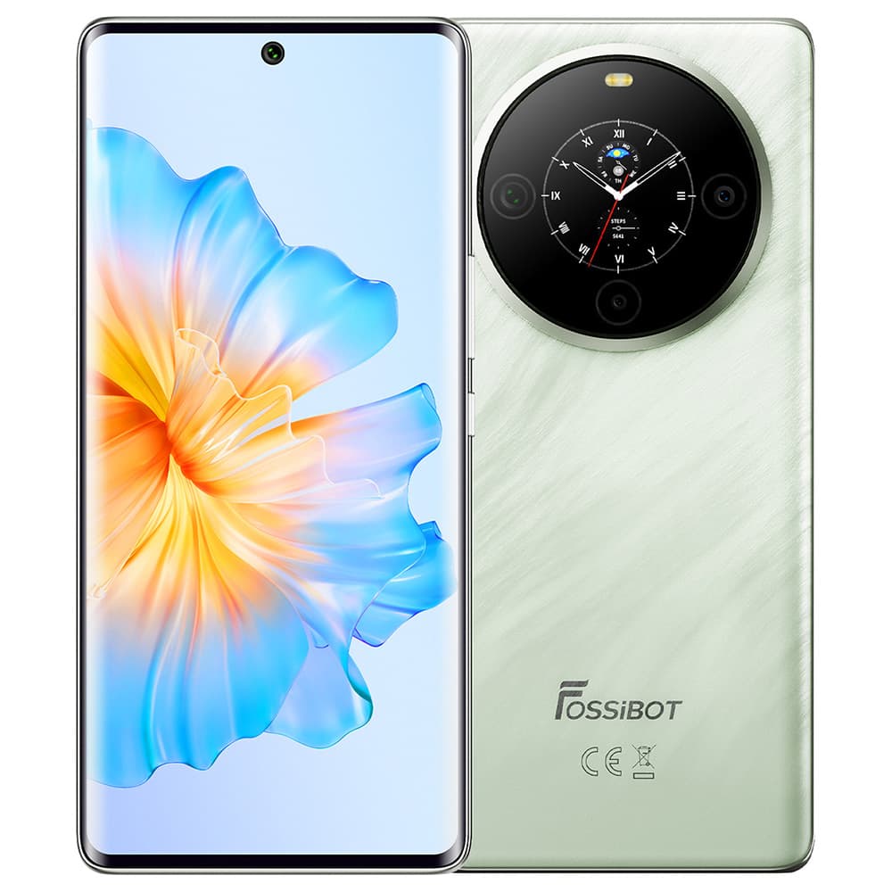 Smartphone FOSSiBOT S3 Pro 4G 6,67" AMOLED zakřivený displej, zelený