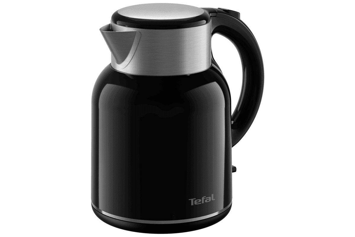 Rychlovarná konvice Tefal Thermo Protect XL KO1908E0 Nerezová/Černá