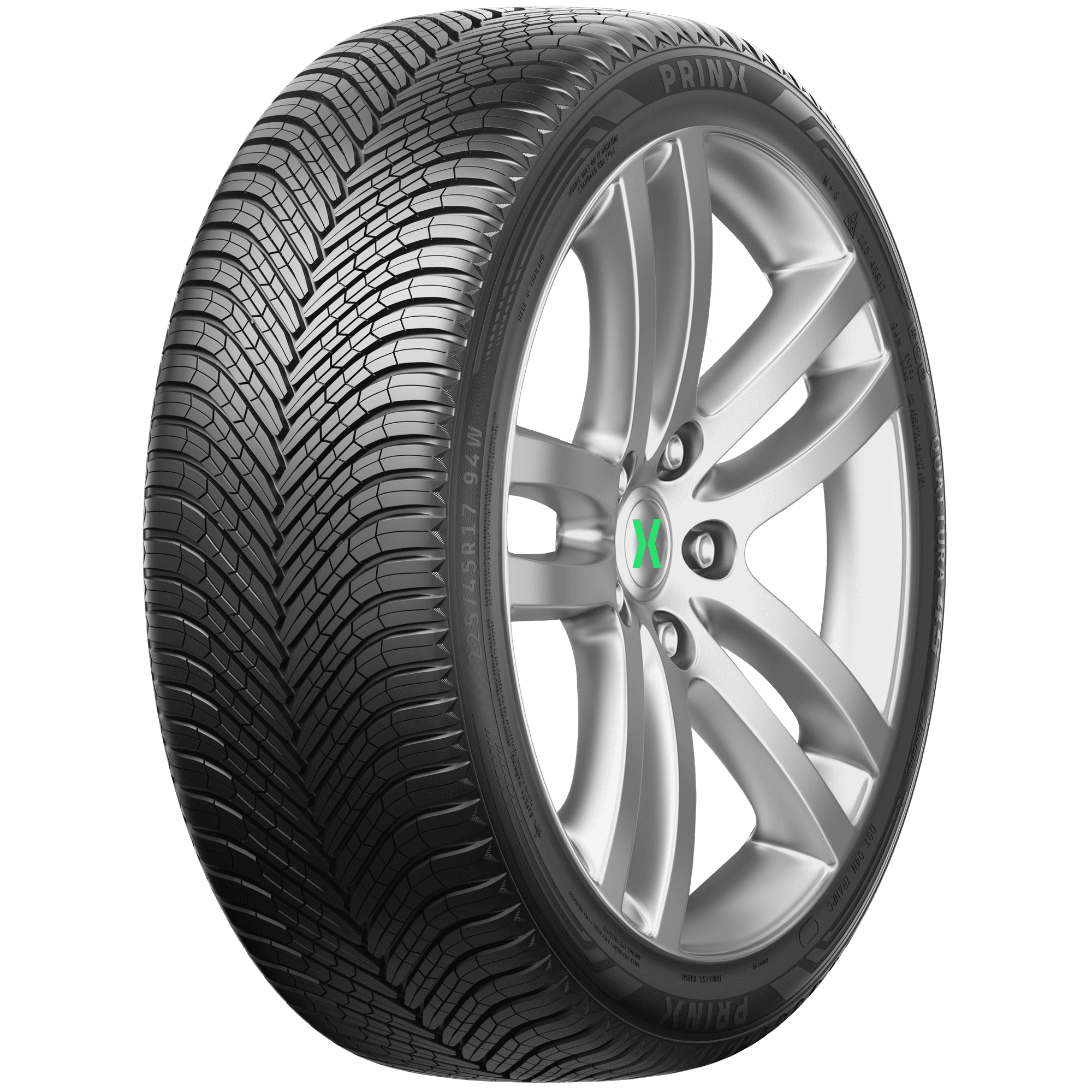 PRINX 185/65 R 15 92V QUATTURA_4S+ TL XL M+S 3PMSF BSW PRINX