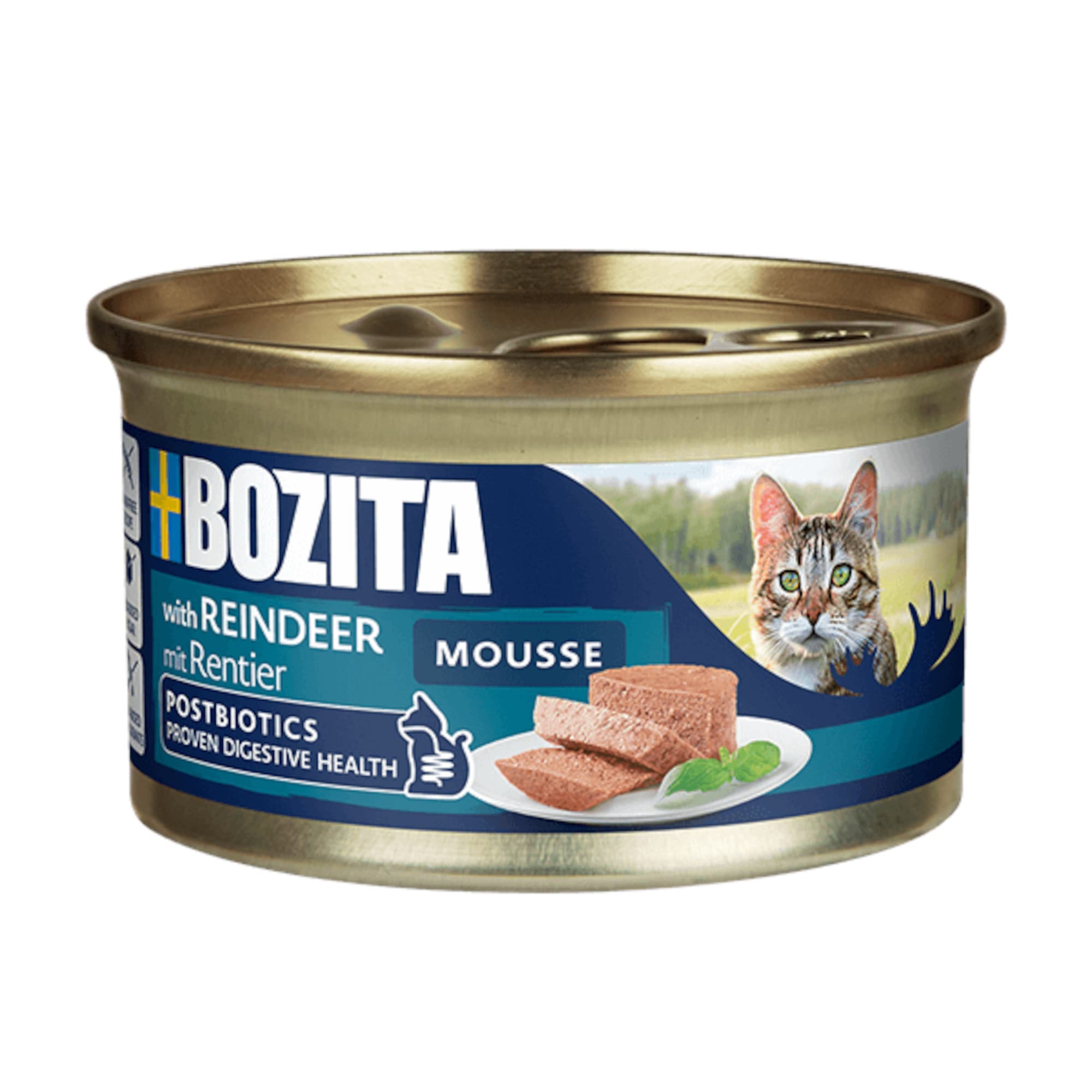 Bozita Mousse Postbiotics 12 x 85 g - sobí