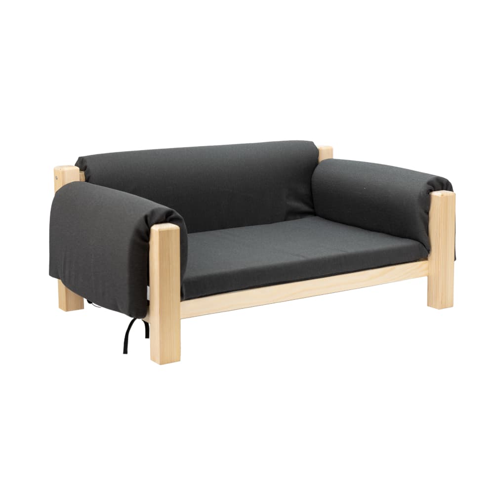 Ferplast pohovka pro psy Mizu - velikost M: D 82 x Š 45 x V 34 cm
