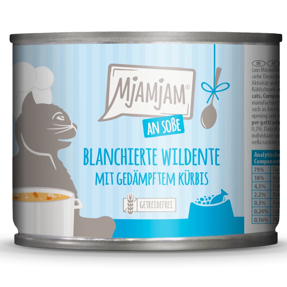 MjAMjAM v omáčce 6 × 185 g - divoká kachna s dušenou dýní