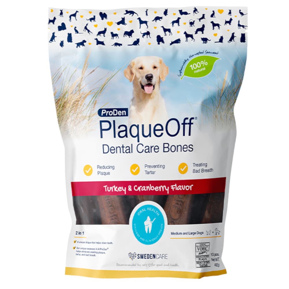 ProDen PlaqueOff Dental Care Bones - krůtí (482 g)