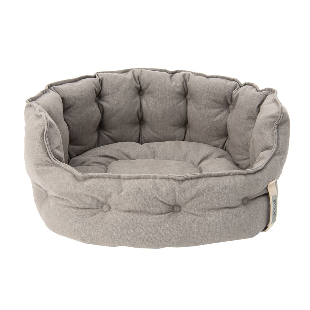 Pelíšek pro psy Cozy ecoLIFE šedý - D 64 x Š 60 x V 30 cm