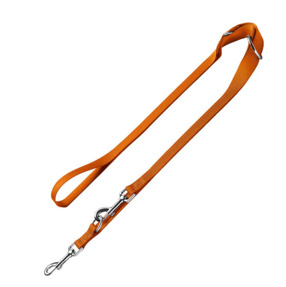 Sada HUNTER: Postroj London Vario Rapid + vodítko London, oranžová - postroj vel. XXS-XS + vodítko 200 cm / 15 mm