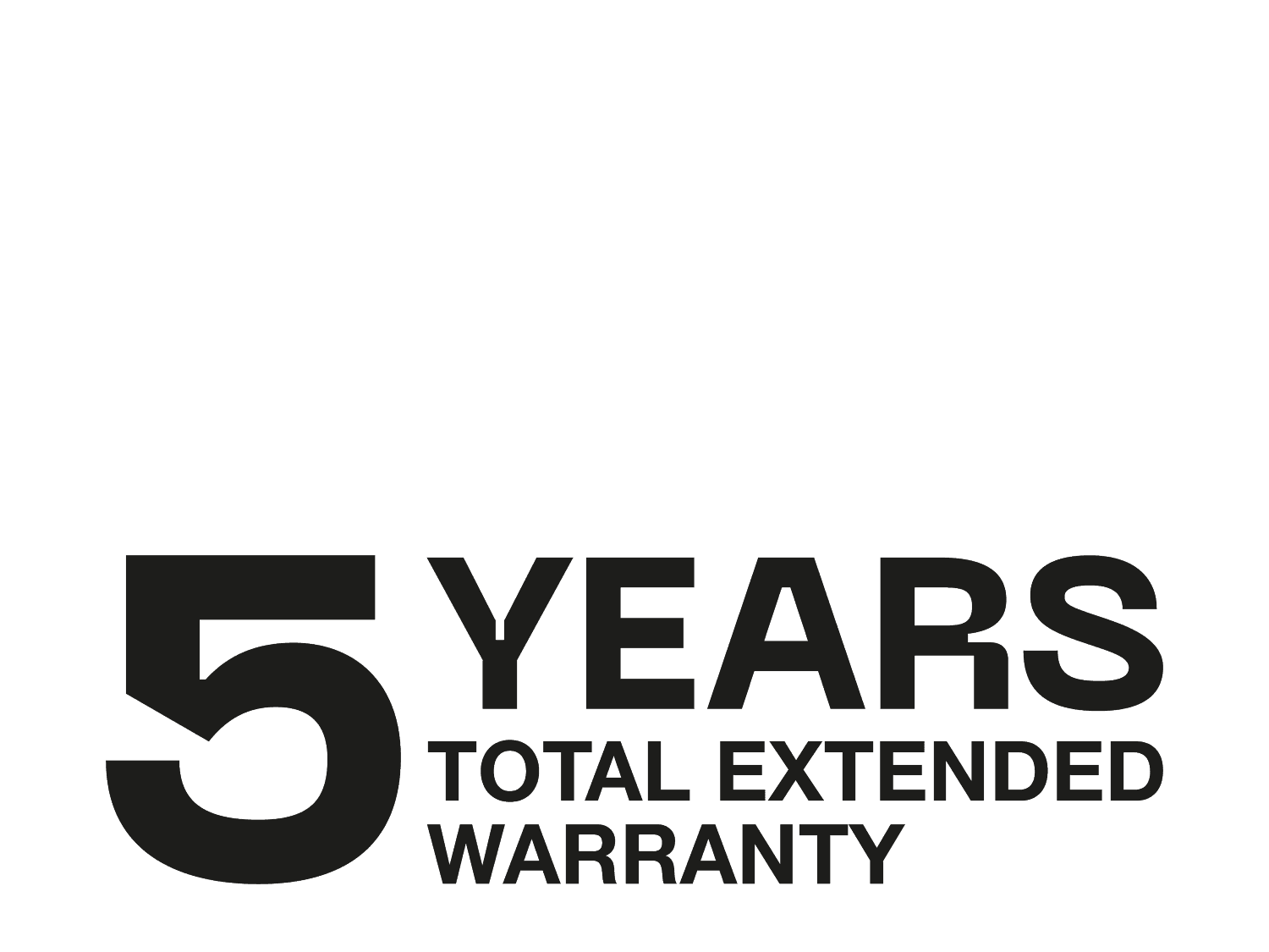 5 Years Total Extended Warranty