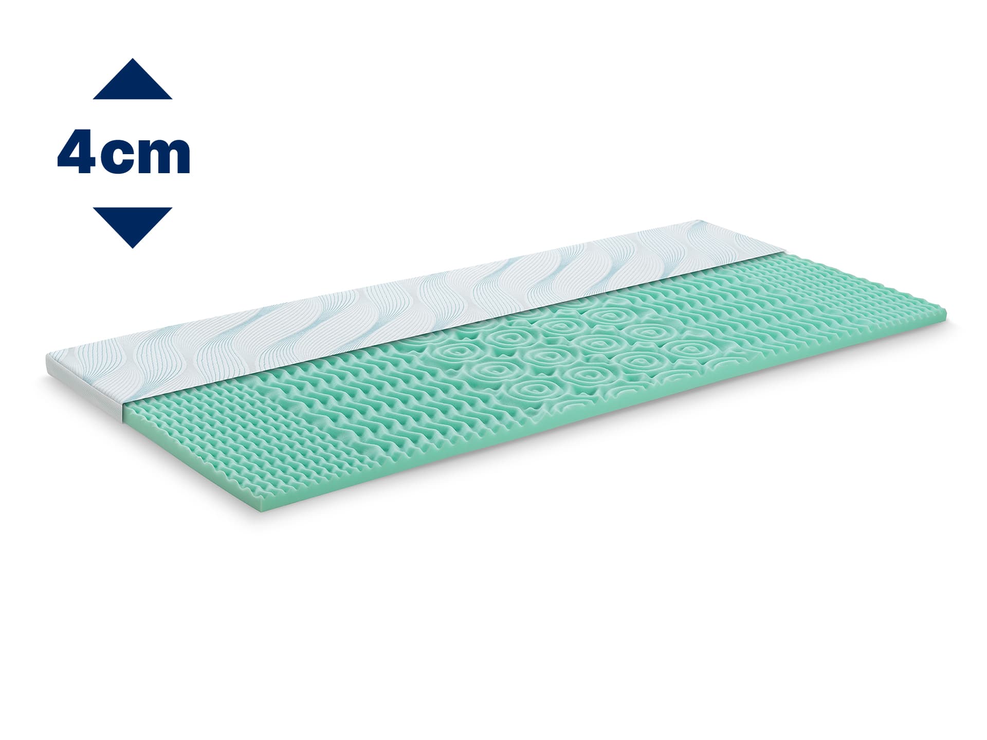 Dormeo Aloe Vera Vitalis 2v1 Přistýlka 4 cm 160x200 cm