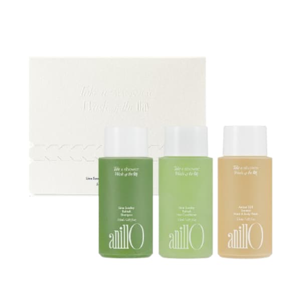 anillO - Lime Sunday & Amber528 Travel Shower Set - 1sada(3položek)