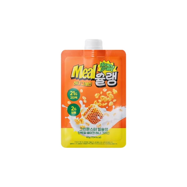 Green Monster - Meal Chelin Protein Shake - 40g - Honey Grain