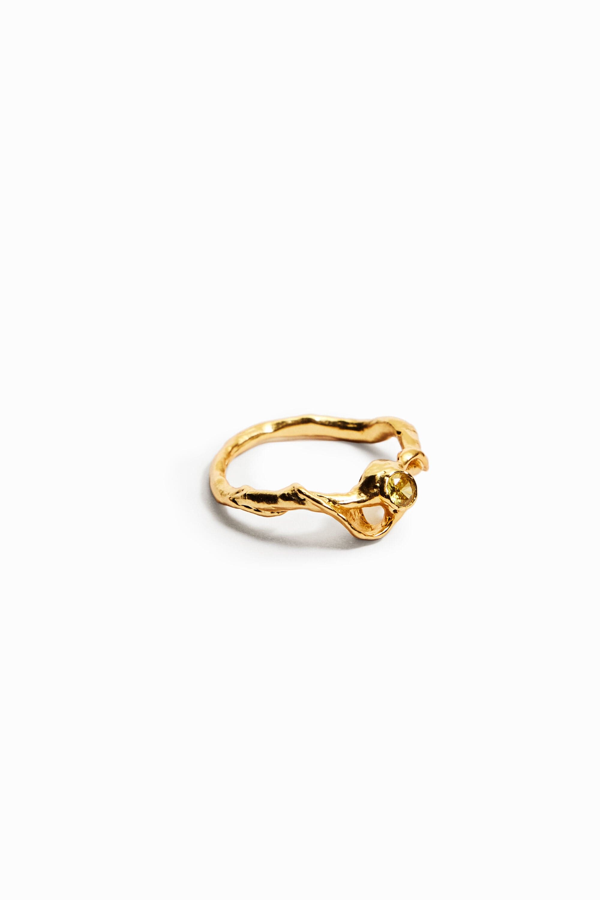 Desigual, Zalio gold plated cubic zirconia ring, DáMske, S