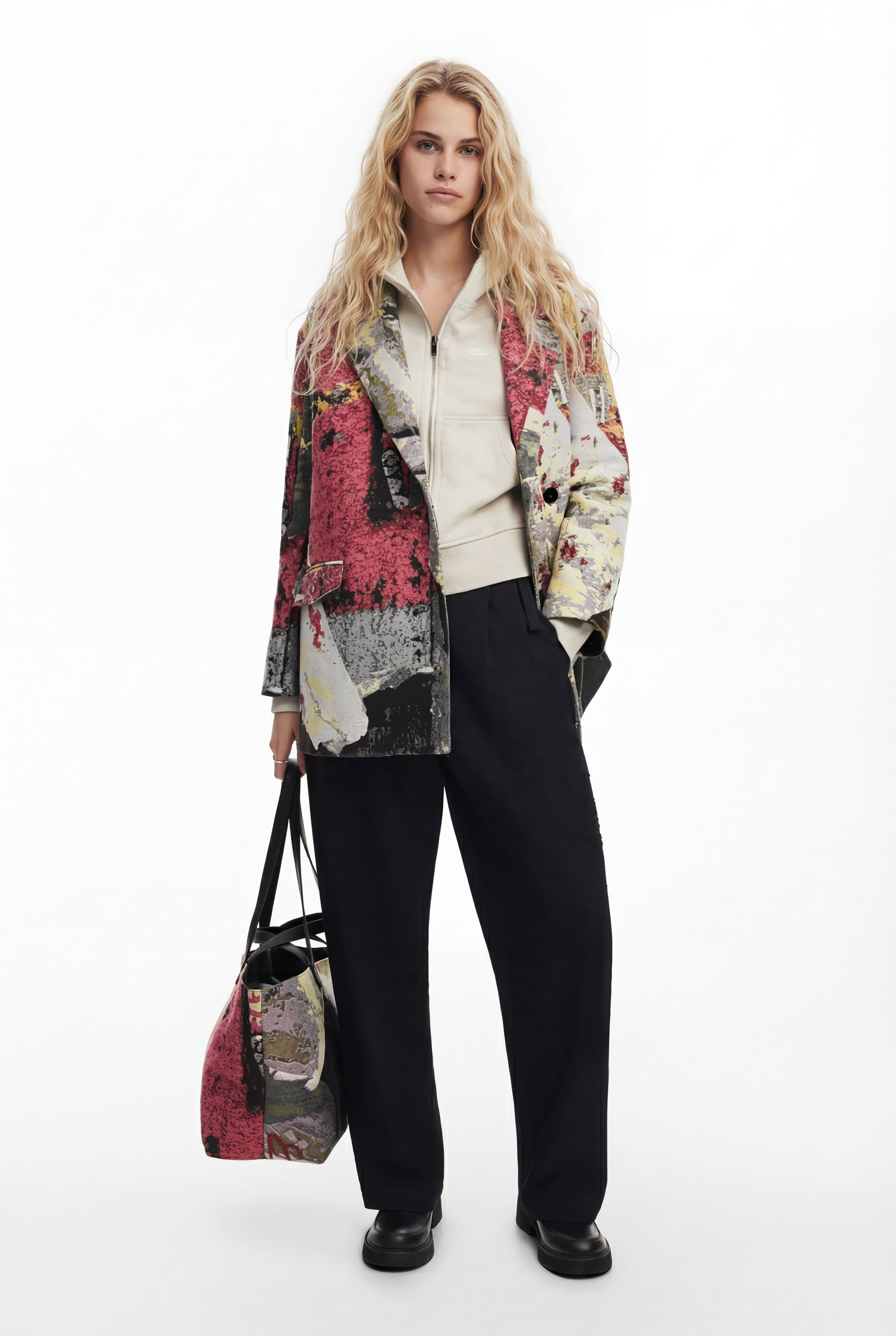 Desigual, Dlouhý kabát arty M. Christian Lacroix, S