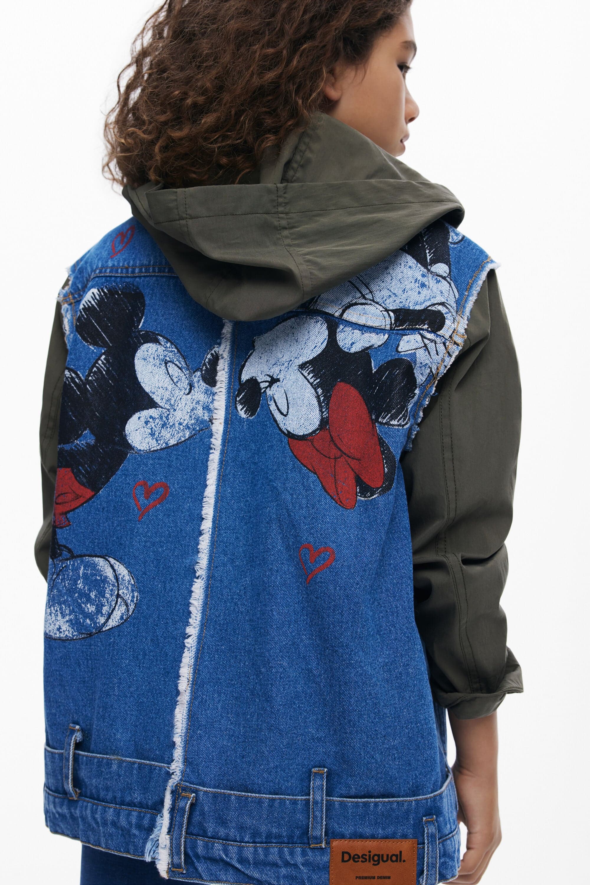 Desigual, Bunda Mickey a Minnie Mouse™, DěTi, Modrá, 13/14