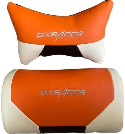DXRACER Sada polštářků NWO černo-bílo-oranžový série D,W,I,M