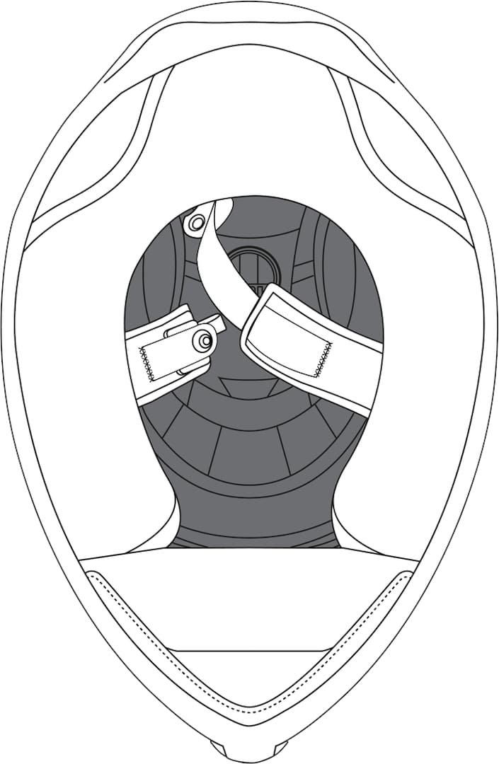 AGV K-1 S Ochraniacze na kask pro muž