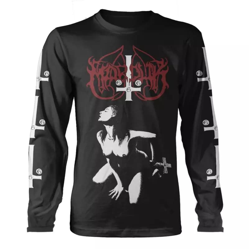 Tričko S Dlouhým Rukávem Fuck Me Jesus (black) XXL