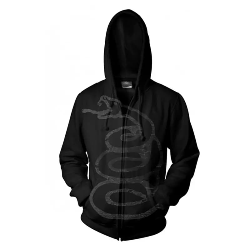 Mikina Se Zipem Black Album Burnished M