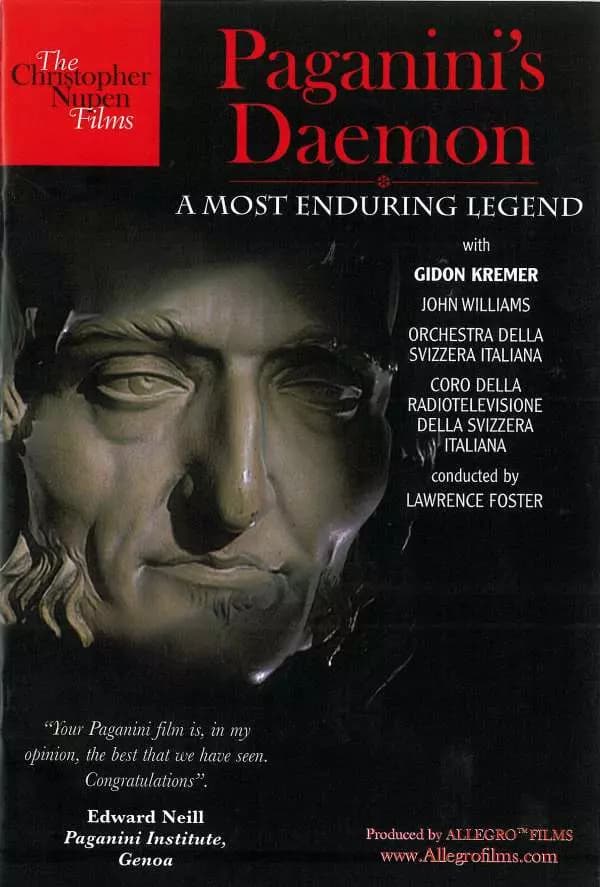 DVD Niccolò Paganini: Paganini's Daemon - A Most Enduring Legend