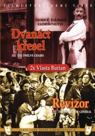 DVD Revizor / Dvanáct Křesel: Revizor / Dvanáct Křesel (2 Filmy Na 1 Disku)