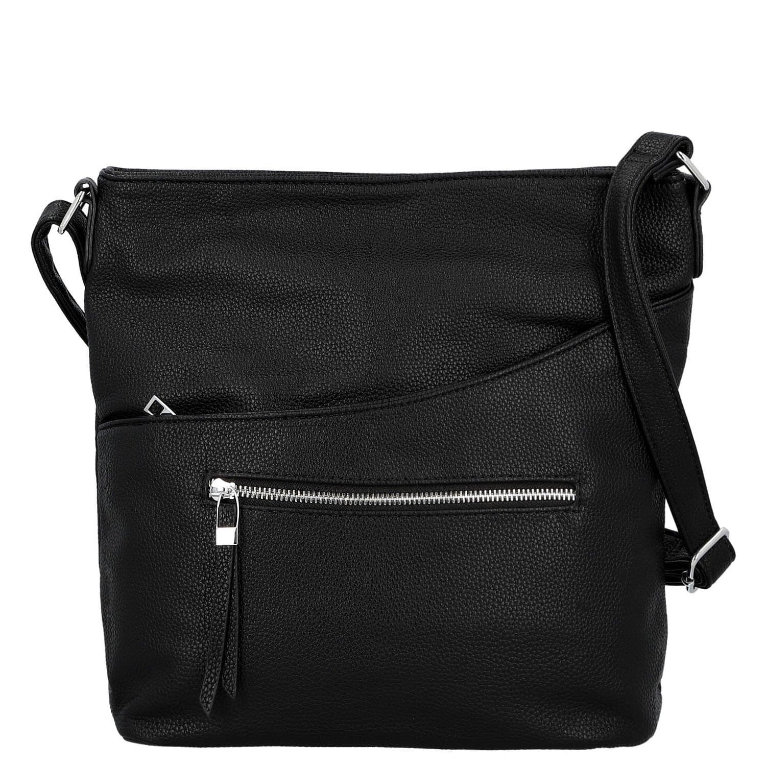 Dámská crossbody kabelka černá - Firenze Berit