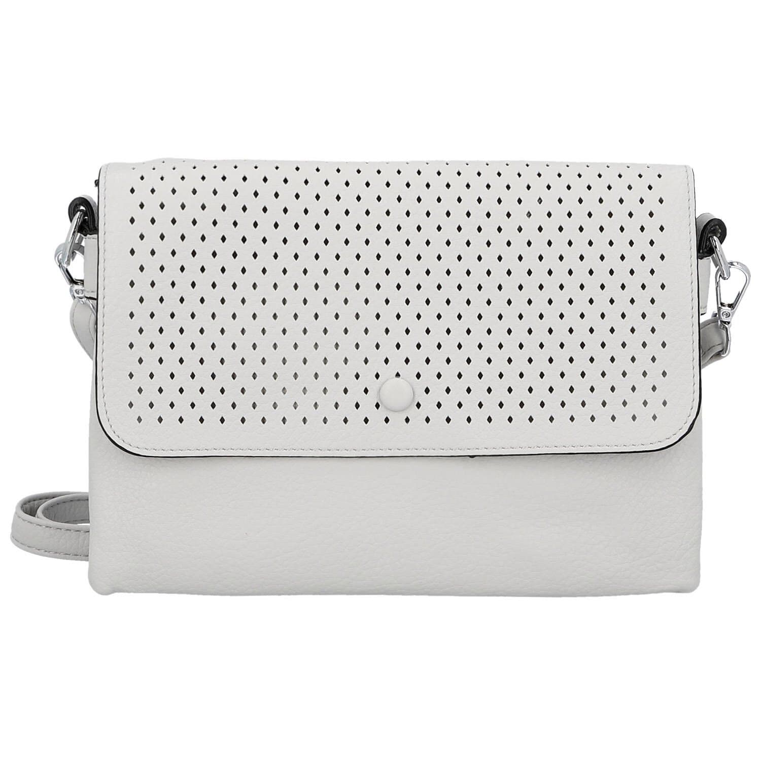 Dámská crossbody kabelka světle šedá - Firenze Julija