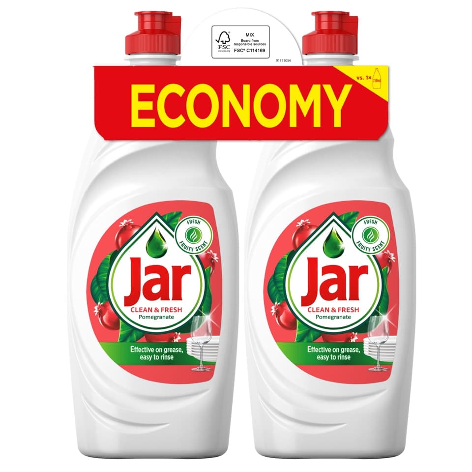 Jar Pomegranate prostředek na nádobí 2x900 ml