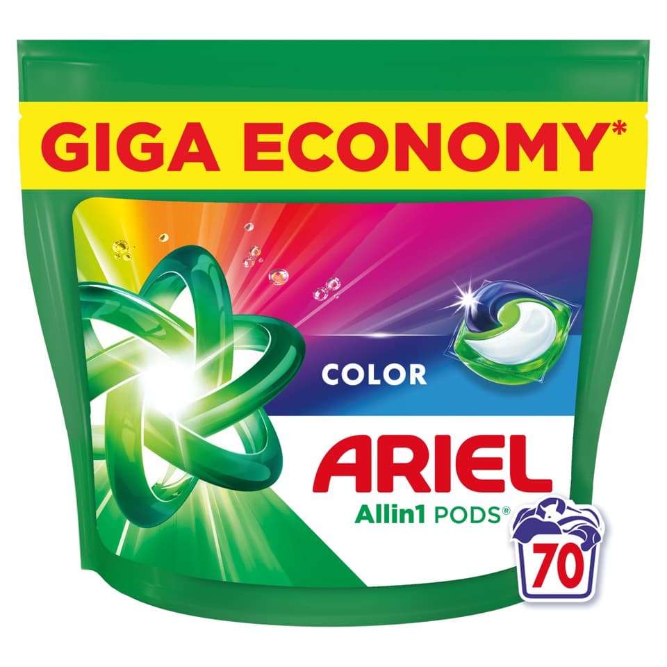 Ariel Color Allin1 gelové kapsle na praní 70 ks