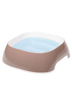 Miska plast Glam small 0,4l béžová FP