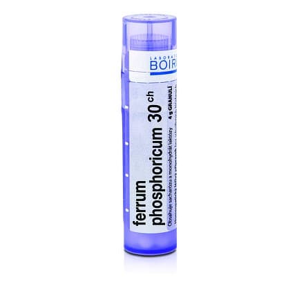 Ferrum phosphoricum 30CH granule 1x4g