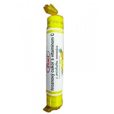 Intact Hroznový Cukr S Vitaminem C Ananas 40g