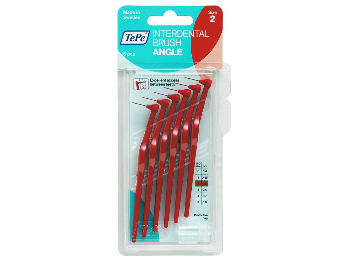 Tepe Meziz.kart.angle Size 2 červené 6ks 154630