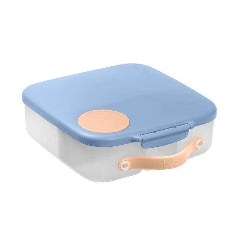 B.box Dětský lunchbox | modro-růžový box na svačinu s přihrádkami | školka, škola, výlety