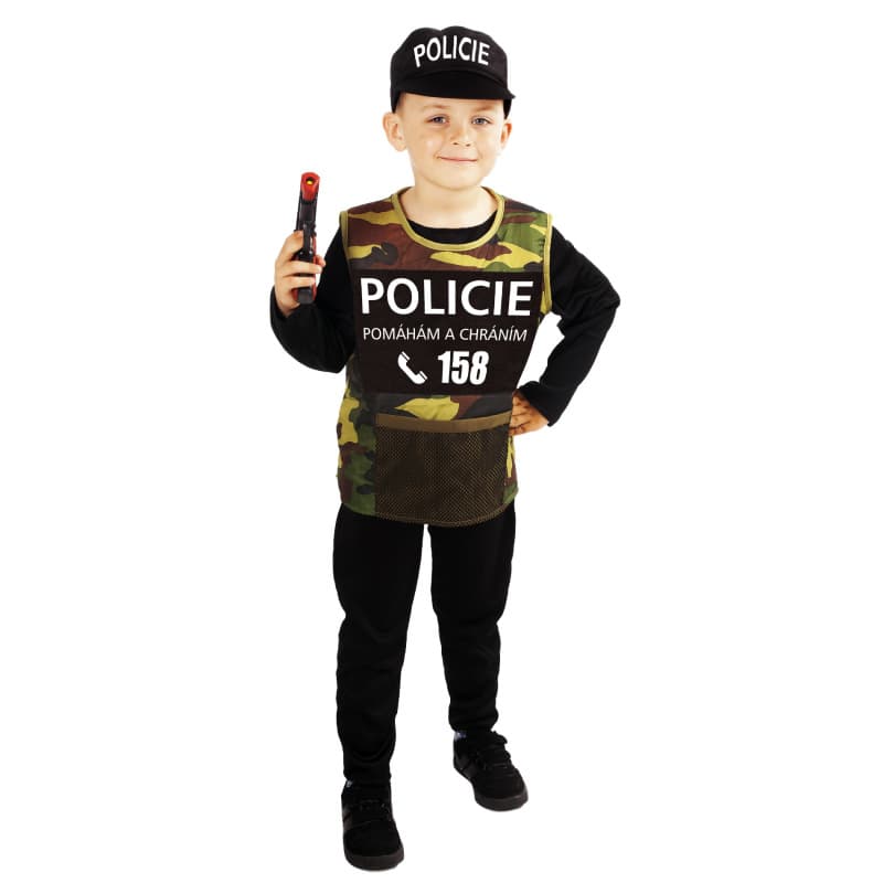 Rappa Dětský kostým Policie (M) e-obal