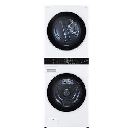 LG WashTower - 17 / 16 kg -1100 ot./min - AI DD™ - TurboWash™360°- Bílá