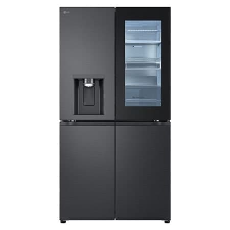 Chladnička multi door LG - E - 628 l - ThinQ™WiFi - InstaView™-Černá/šedá