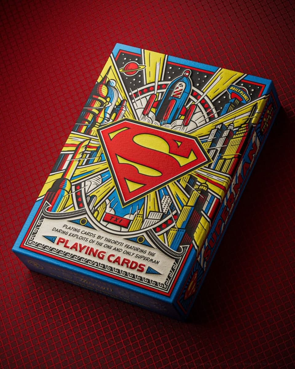 hrací karty DC Comics - Superman: The Man of Steel