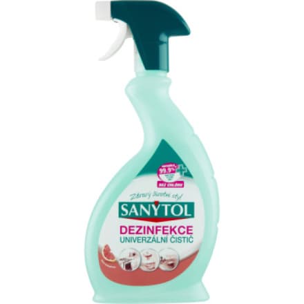 AC Marca Sanytol dezinfekční univerzální čistič ve spreji s vůní grepu, 500 ml
