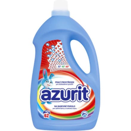 Tomil Azurit prací gel na barevné prádlo 62 praní, 2480 ml
