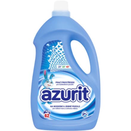 Tomil Azurit prací gel na moderní a jemné prádlo 62 praní, 2480 ml