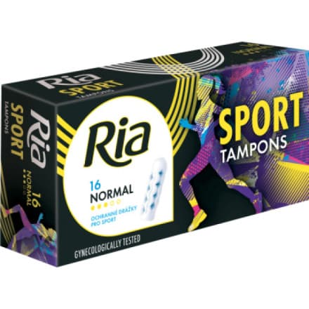 Ria Sport Normal, tampóny, 16 ks