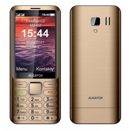 ALIGATOR D950 Dual sim zlatý, AD950GD